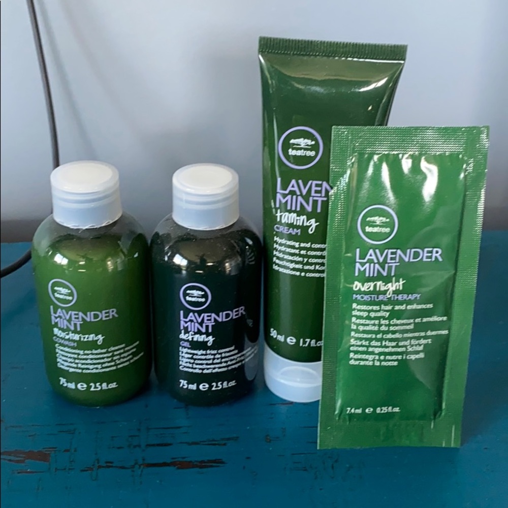 Tea Tree Lavender Mint  sample set! Brand New